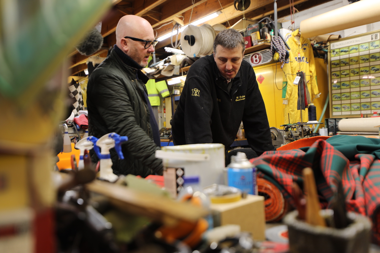 Salvage Hunters Classic Cars Série 6 Interview avec Paul Cowland